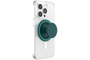 PopSockets: PopGrip Round pour MagSafe - Anneau Adaptateur pour MagSafe Inclus - Support et Poignée pour Smartphone et Coques avec Un Top Interchangeable - Fresh Pine
