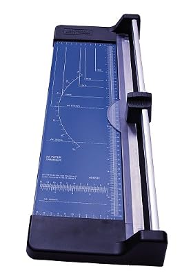 Cathedral A3 A4 A5 précision photo papier Oeuvre guillotine coupeur rotatif rotary tondeuse 10 feuilles 80gsm trimmer