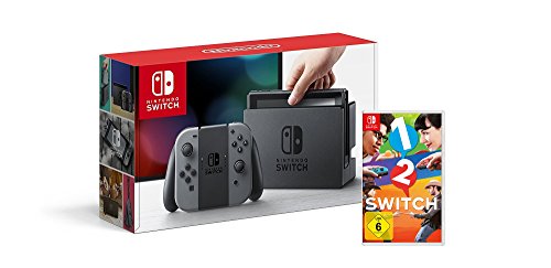 Nintendo Switch Konsole Grau + 1-2-Switch Nintendo Switch Konsole Grau + 1-2-Switch