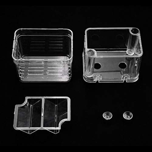 Preisvergleich Produktbild FairytaleMM Fischzucht Isolation Hängen Aquarium Zubehör Incubator Box-Behälter