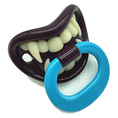 Funny Dummy Pacifier Vampire Tooth