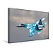 Produktbild Premium Textil-Leinwand 45 cm x 30 cm quer Ein Motiv aus dem Kalender Militärjets am Boden und in der Luft