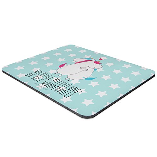 Mr. & Mrs. Panda Mauspad Druck Einhorn Mitteilung – 100% handmade in Norddeutschland – Einhorn, Einhörner, Valentinstag, Valentine, Liebe, Geschenk, Partner, Ehe, lustig, witzig, Spruch Mouse Pad, Mousepad, Computer, PC, Männer, Mauspad, Maus, Geschenk, Druck, Schenken, Motiv, Arbeitszimmer, Arbeit, Büro Einhorn, Einhörner, Valentinstag, Valentine, Liebe, Geschenk, Partner, Ehe, lustig, witzig, Spruch - 2