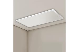 EVOKOR Infrarotheizung Deckenmontage 860W, Infrarotheizung Heizplatte Heizkörper Heizpaneel, Infrarot Deckenheizung mit Überhitzungsschutz, Elektroheizung Energiesparend-1220 * 630mm