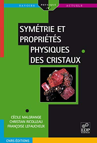 Télécharger Symétrie et propriétés physiques des cristaux Francais PDF