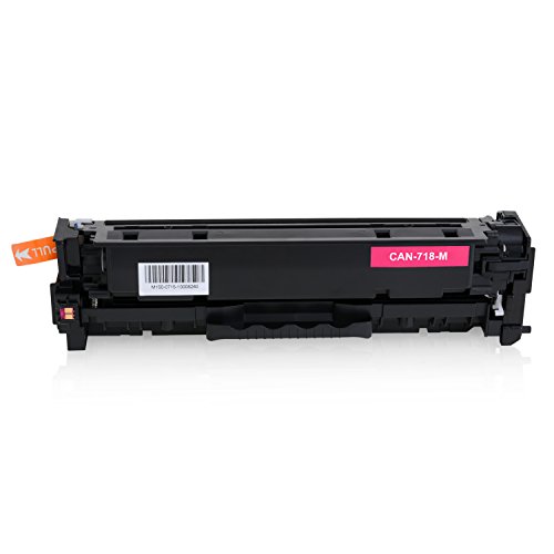 5 Toner für Canon 718 – 2659 2660 2661 2662 B002 – I-Sensys LBP-7200 7210 7660 7680 C CDN CN Series MF-8330 8340 8350 8360 8380 8500 8540 8550 8580 CDN CDW CD Series - 4