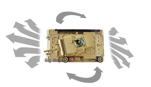heng long 2.4G Tauch Panzer III RC Battle Tank w/ Smoke, Sound and Lighting by Big Boyz ©