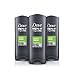 Dove Men + Care Extra Fresh Body and Face Wash 250 ml - Pack of 3