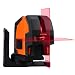 Produktbild SUAOKI Kreuzlinienlaser, Baulaser Arbeitsbereich 20m, Kreuz-Linienlaser Neigungsfunktion, Mini CrossLine Laser IP 54 Staub- und Spritzwasserschutz, mit Schutztasche