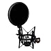 Produktbild Erschuetterungsabsorber+Popfilter - SODIAL(R)Professionell Mikrofonhalterung mit integriertem Microphone Mic Popshield Popfilter