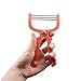 inkint Handheld Facial Hair Removal Threading Coil Spring Epilator Stick Face Threader Women Grooming Tool for Forehead, Cheeks, Upper Lip, Chin, Arm, Leg,etc (Orange)