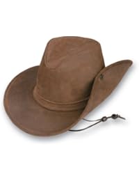 Minnetonka Western sombrero adulto Aussie Durable Ruff piel marrón 9541
