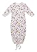Piccalilly Organic Cotton Multicoloured Baby Girls Woodland Floral Baby Bundler 0-6 Months