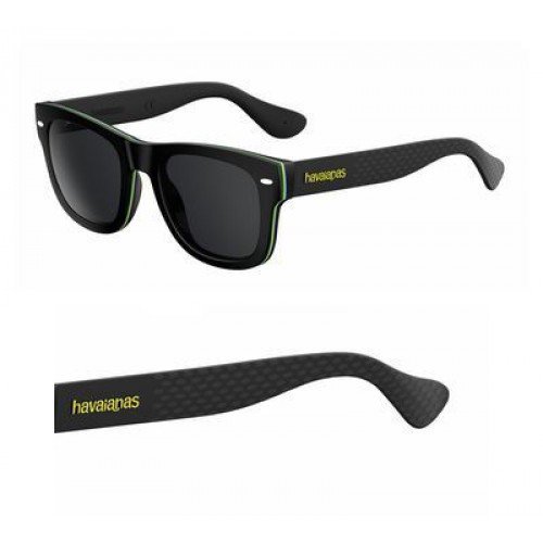 Preisvergleich Produktbild Havaianas Herren Sonnenbrille Brasil / M Y1 166, Schwarz (Black / Grey Grey), 50