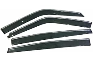 KFMJF AcríLico Coche Cortavientos Para Ventanilla Para Ford S-MAX 2009-2021, Para Ventanas Laterales Deflectores Viento Visera Solar Protector Lluvia