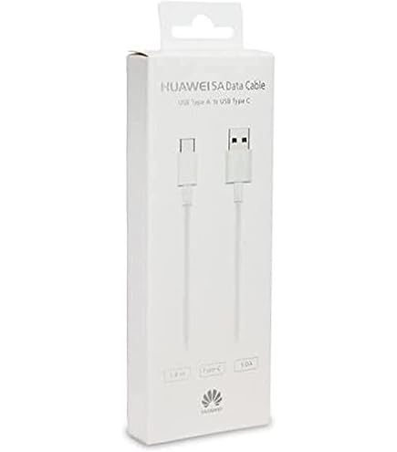 Huawei Caricatore SuperCharge 40W Con Cavo USB-C 5A, Ricarica Veloce Per Smartphone Android/iOS, Adattore Da Muro Bianco (Confezione Multipla) - 3