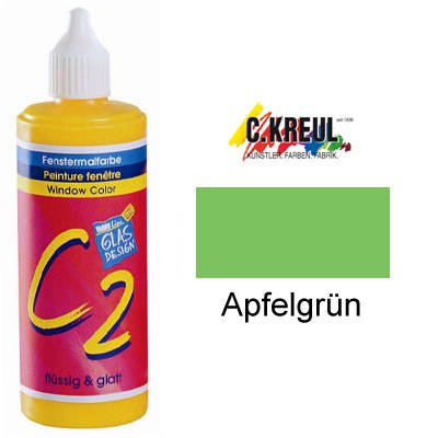 C.KREUL Window Color Hobby Line "C2", 125 ml, apfelgrün VE=1