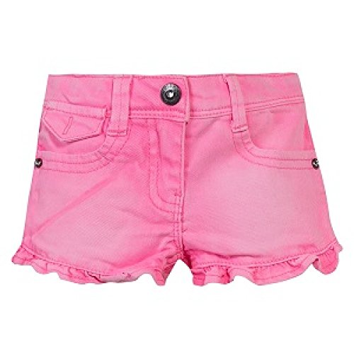 3 Pommes Baby Girl Pink 'Miss Navy' Shorts - Pink - 12 Months