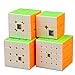 Produktbild JIAAE Kinder Puzzle Zauberwürfel Professional Wettbewerb 2X2,3X3,4X4,5X5 Rubik Sets