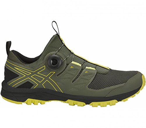 Preisvergleich Produktbild ASICS - Gel-Fujirado Herren Laufschuh (grün / schwarz)