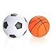 Produktbild 2er Stressball zum Kneten Fußball & Basketball- Antistressball zur Aggressionsbewältigung, Knautschball, Anti-Stress-Ball - Marke Ganzoo