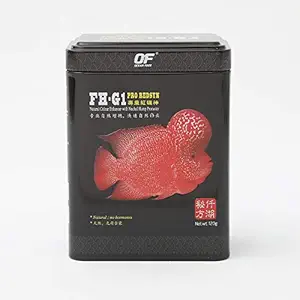 Ocean Free of Fh-G1 Pro Redsyn Flower Horn Fish Food Pellets, 120 g