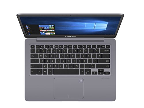 ASUS VivoBook S410UA-BV133T 14-inch Nano-Edge Laptop  Grey  -  Intel i5-8250U Processor  8 GB RAM  256 GB SSD  Wide-Angle  Slim Bezel Display  Bluetoo