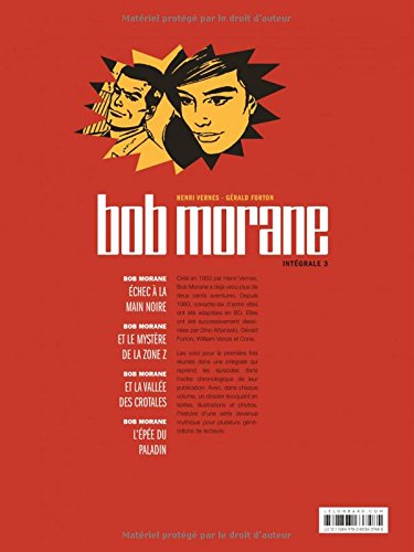 Book's Cover of Intégrale Bob Morane nouvelle version - tome 3 - Intégrale Bob Morane nouvelle version tome 3
