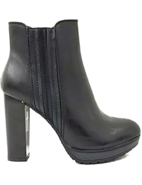 King Of Shoes Damen Stiefeletten Ankle Boots Plateau Stiefel Schuhe 74