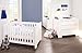 Pinolino Children's Bedroom Furniture Set (Bed and Baby Changing Table) Sky White Lacquered