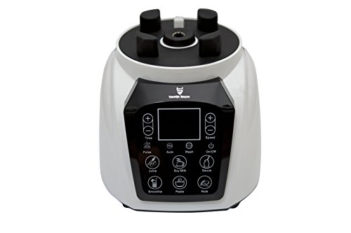 SMOOTHIE MONSTER 1000 der TESTSIEGER 2017 mit 10 JAHRE GARANTIE – Hochleistungsmixer mit TOUCH BEDIENFELD – 2200 Watt 6 Katanaklingen und 30.000 Umdrehungen pro Minute. DER Professionelle Standmixer für gewerbliche und private Nutzung. Nicht nur ein Smoothie Mixer sondern eine ALL-IN-ONE Küchenmaschine. - 3