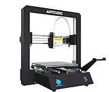 Anycubic S Pro 3D Imprimante avec cadre en métal plein et matelas chauffant ultra fin 1,75 mm en feutre TPU, PLA, ABS