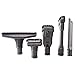 Produktbild Globalqi Staubsauger-Werkzeug-Set mit Quilt Bürste, Harte Bürste, Runde Bürste, Flacher Sauger für Dyson V6 DC35/45/52/58/59/62/63 und andere Kehrmaschinen, Möbelbodenreinigung (5 Stück)