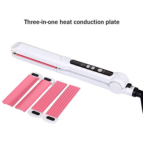 Changeable board Hair straightener Three in one Straight hair splint Corn must hair curler Ceramic plate Liquid crystal splint reviews Changeable board Hair straightener Three in one Straight hair splint Corn must hair curler Ceramic plate Liquid crystal splint