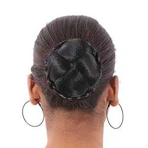 Honbon Black Simple and Sober Hair readymade Juda for Girls & womens(official modern look)