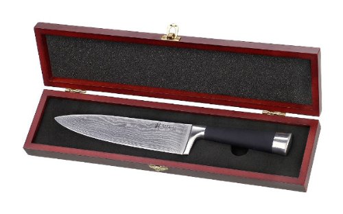 Holzbox für Messer, passt zu Santoku+ Chefmesser, Ideal zum Verschenken - 3