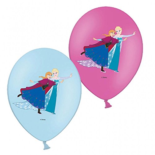 Luftballons "Die bezaubernde Eiskönigin" 6er Pack