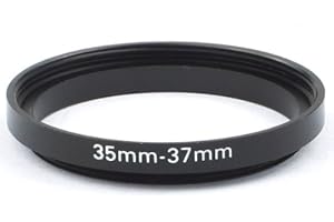 Pixco 35mm-37mm Step-up Metal Filter Adapter Ring 35mm Lens to 37mm Accessory(35mm-37mm)