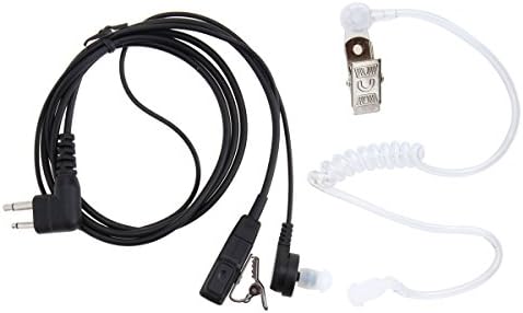 2 Pin Air Acoustic Tube Earpiece Headset for Motorola Radio CP040 GP300