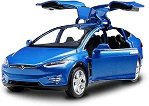 Arm Kid playset Toy diecast Metal Toy car Die cast Cars Pullback Toy car for Kids Tesla Toy car Best Gifts Toys for Kids (Tesla car ,Multi).