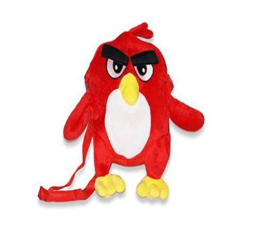 Side Sling Bag for Children Angry Birds Pattern- red