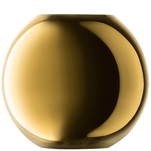 LSA International 16 cm Polka Vase gold - 2
