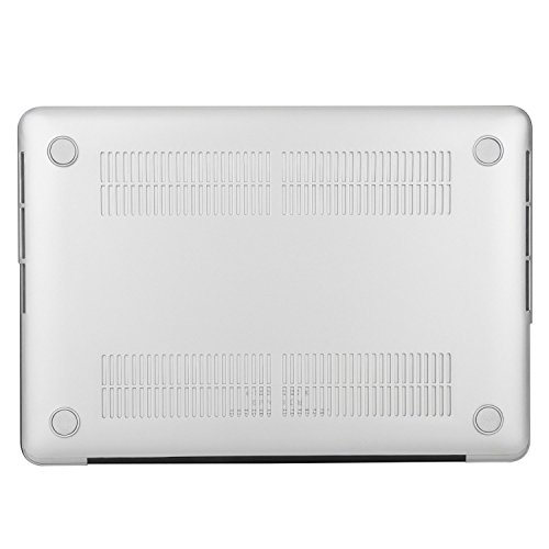 MOSISO MacBook Pro 15 Retina Hülle (NO CD-ROM Drive) – Ultra Slim Hochwertige Plastik Hartschale Tasche Schutzhülle Snap Case für MacBook Pro 15 Zoll with Retina Display (Model A1398), Silber - 7