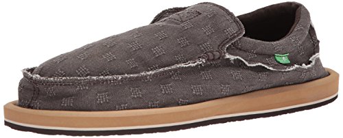 Amazon Sanuk Brown Shoes Sanuk Men's Chiba Waffle Loafer, Brown