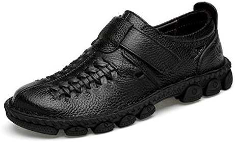 MSKAY Men Shoes Men's Casual Business Soft Leather Boat Shoes Summer Wide Fit Breathable Office Work Daily Dress Formal Informal Lazy Comfort Driving Loafer Flats Shoes for Men