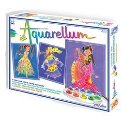 Preisvergleich Produktbild Aquarellum - Glamour Girls by Sentosphere - Jeux