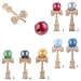 Magideal Japanese Wooden Kendama Toy Skill Ball Kids Indoor Outdoor Sports Pearl Gold RS.580.00