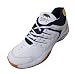Port Unisex Spark White PU Non-Marking White Badminton Shoes RS.1409.00