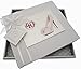 White Cotton Cards 40th Birthday Guest Book Glitter Ball and Shoes