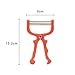 inkint Handheld Facial Hair Removal Threading Coil Spring Epilator Stick Face Threader Women Grooming Tool for Forehead, Cheeks, Upper Lip, Chin, Arm, Leg,etc (Orange)